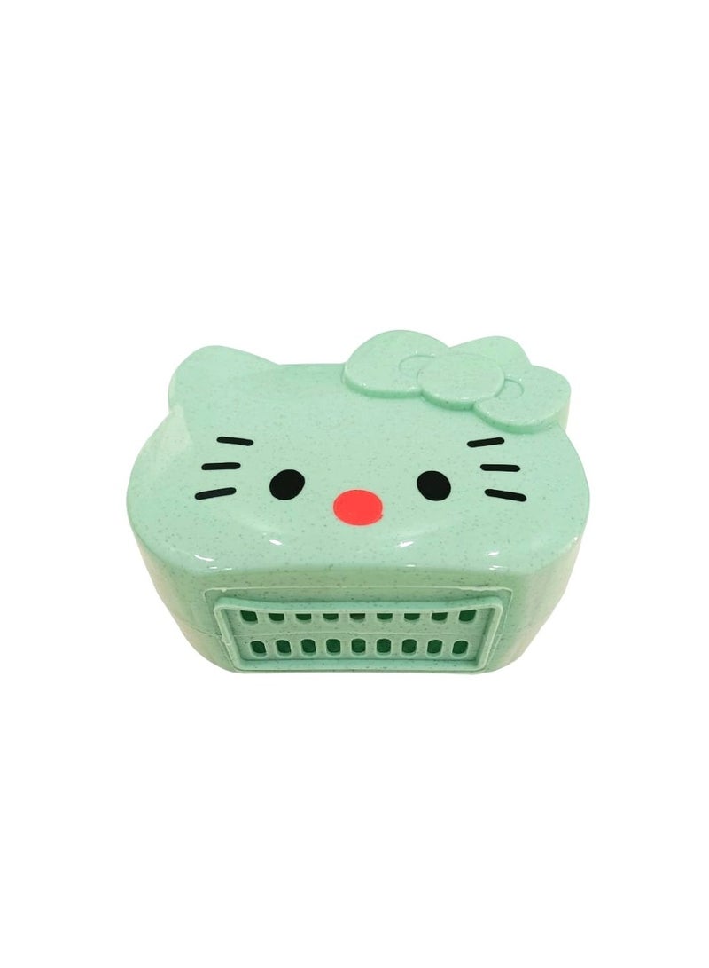 Hello Kitty Green Organizer for Makeup, Toothbrush & Personal Care Products - Image 3